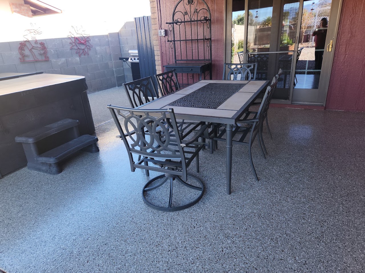 Galaxy Concrete Coatings of Tucson project